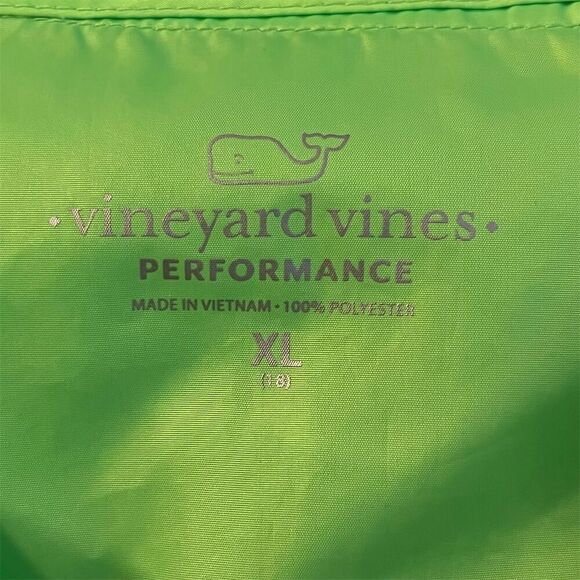 Vineyard Vines Boys XL Windbreaker Jacket Multicolor Hooded Lightweight - Picture 4 of 7